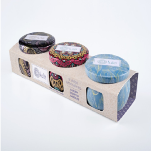 3-Pack Vela Aromática Fragancias Mixtas